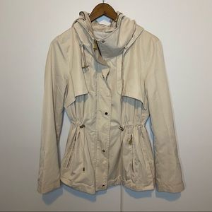 Zara Cream Windbreaker
